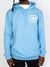 Psychopath Hoodie - No Fun - Sky Blue