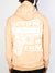 Psychopath Hoodie - No Fun - Beige