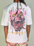 Politics T-Shirt - Mott - White and Pink - 901