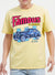 Roku Studio T-Shirt - The Famous And Iconic - Pale Yellow - RK1480959
