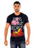 George V T-Shirt - Flamingo Car - Navy - GV2059