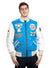 Top Gun Jacket - Flying Legend Nylon Varsity - Lt. Blue - TGJ2323