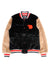 Frost Original Jacket - Marc Rabbit Fur Varsity - Black - F1010