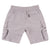 Makobi - M633 Colton Nylon Cargo Shorts - Gray