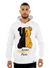 George V Hoodie - Split - White And Gold - GV2422