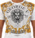 George V T-Shirt - GV BAROQUE LION - White - GV2502