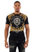 George V T-Shirt - GV BAROQUE LION - BLACK - GV2502