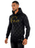 George V Hoodie - GV Logo - Black And Gold - GV2084