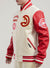 Pro Standard Jacket - Retro Classic Wool Varsity - Hawks - Cream - BAH656082