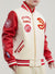 Pro Standard Jacket - Retro Classic Wool Varsity - Hawks - Cream - BAH656082