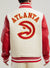 Pro Standard Jacket - Retro Classic Wool Varsity - Hawks - Cream - BAH656082