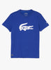 Lacoste T-Shirt - Croc Print - Blue - TH6907 51 QQH