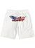 Rawyalty Shorts - USA Raw - White