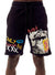 Rebel Minds Shorts - Only God Can Judge - Black - 111-143