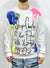 Buyer's Choice Sweater - Graffiti Stop Cheating - Ecru - 20402035