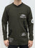 Buyer's Choice Sweatshirt - Graphics And Straps - Olive - ADA1005