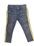 Ops Kids Jeans - Side Stripe - Black And Yellow - OPS1905K