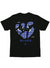 Certified T-Shirt - Plaid Broken Heart - Black - Vengeance78