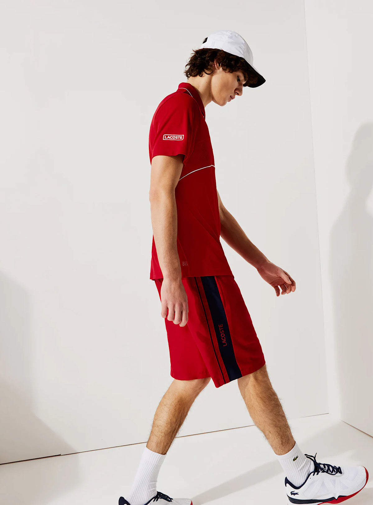 Lacoste Shorts - - Red and Black GH9690 51 EVS –