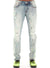 Cult of Individuality Jeans - Rocker Slim Stretch - Neon - 620A3 - Vengeance78