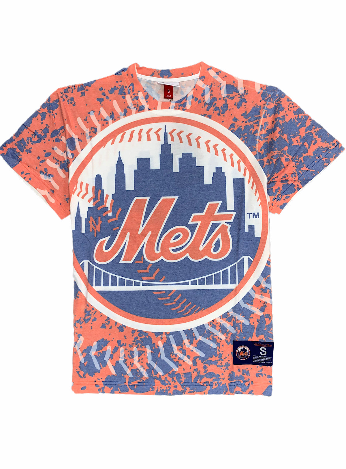 New York Mets Mitchell & Ness Orange Jumbotron T-Shirt - Dynasty Sports &  Framing