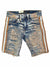 Kids Jordan Craig Shorts - Striped & Painted - Sandstone - J3175SB - S8