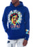 Rebel Minds Hoodie - Pablo - Royal - 1A2-315