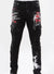 Smoke Rise Jeans - Graffiti - Black - JP20711 - Vengeance78