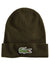 Lacoste Hat - Contrast Beanie - Olive Green - RB1081-51 - Vengeance78