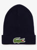 Lacoste Hat - Contrast Beanie - Navy - RB1081-51
