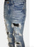 Ferrari Massari Jeans - 2 Tone Drip Black/White - Blue