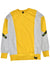 Buyer's Choise Sweatshirt - New York - Yellow And Grey - ST-6503
