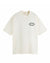 Scotch & Soda T-Shirt - Graphic Organic Cotton - Classic White - 160855