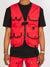 Highly Undrtd Vest - Woven Multi Pocket - Red - UF2966