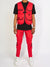 Highly Undrtd Pants - Multi Pocket - Red - UF2255