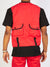 Highly Undrtd Vest - Woven Multi Pocket - Red - UF2966