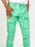 Politics Skinny Stacked Pants - Murphy - PU Leather Mint - 552