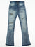 Jordan Craig Jeans - Stitched Rips - Aged Wash - JF300R_2