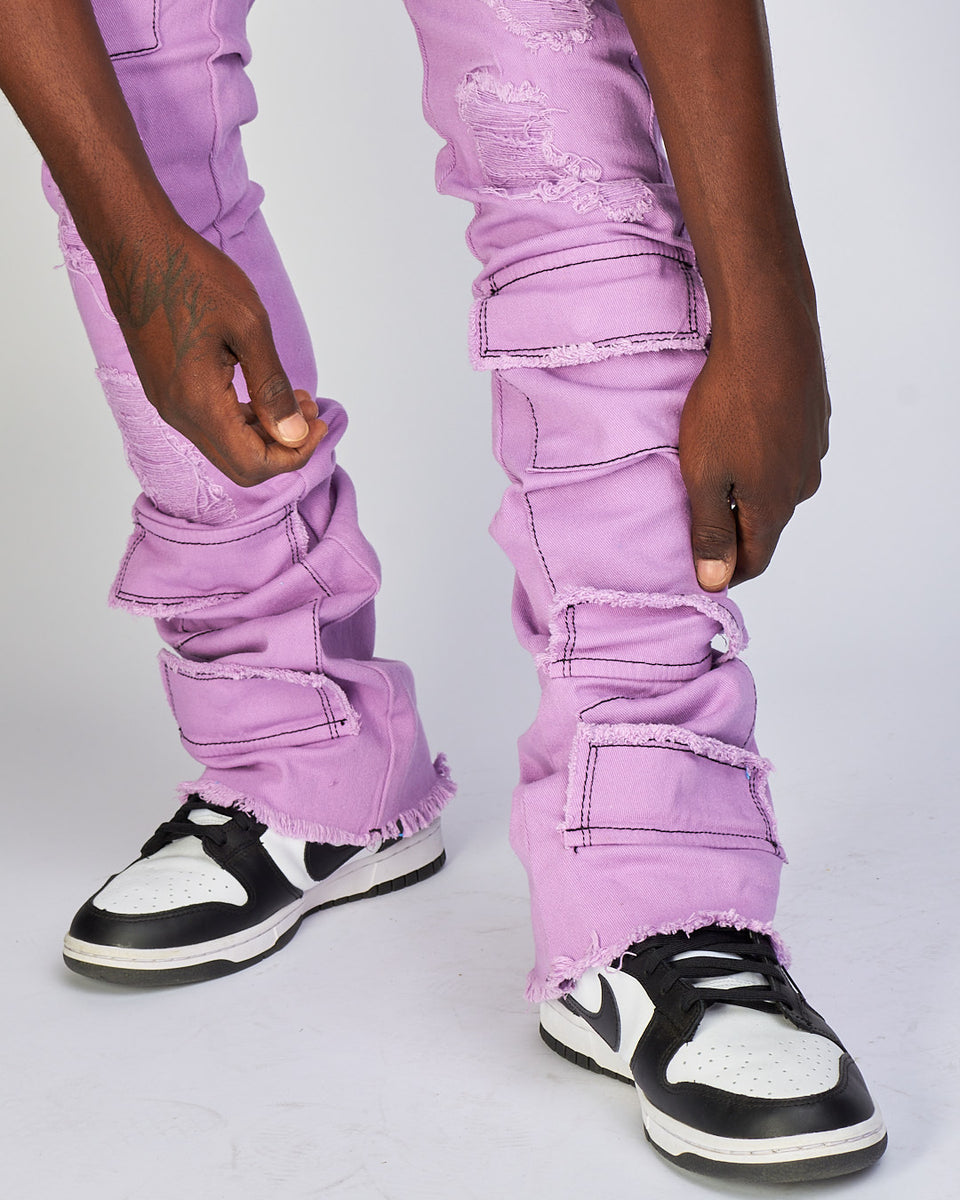 Politics Jeans - Marcel -Purple Twill - 522 – Vengeance78