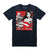 Point Blank - Keep It Moving Pop Art T-Shirt - Navy Blue