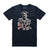 Point Blank - Mobb Ties T-Shirt Navy