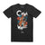 Point Blank - China White T-Shirt - Black