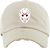 Point Blank - Jason Mask Chenille Patch Dad Cap - Dust