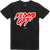 Point Blank - No Days Off T-Shirt w/ Chenille Patch - Black / Red