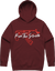 Point Blank - Draco Neon Hoodie - Burgundy