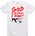 Point Blank - God Forgives I Don't T-Shirt - White