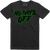 Point Blank - No Days Off T-Shirt - Black / Neon Green