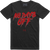 Point Blank - No Days Off T-Shirt - Black / Red 2