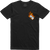 Point Blank - Flaming Dice Chest Embroidery T-Shirt - Black