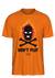 Point Blank - Don't Play In Flames T-Shirt - Orange